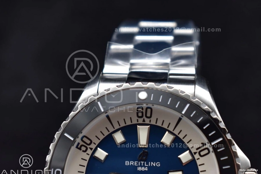 TF Automatic Bracelet 481 AllSeason Edition A Best SS on Dial Blue White 1:1 44 SuperOcean 0410